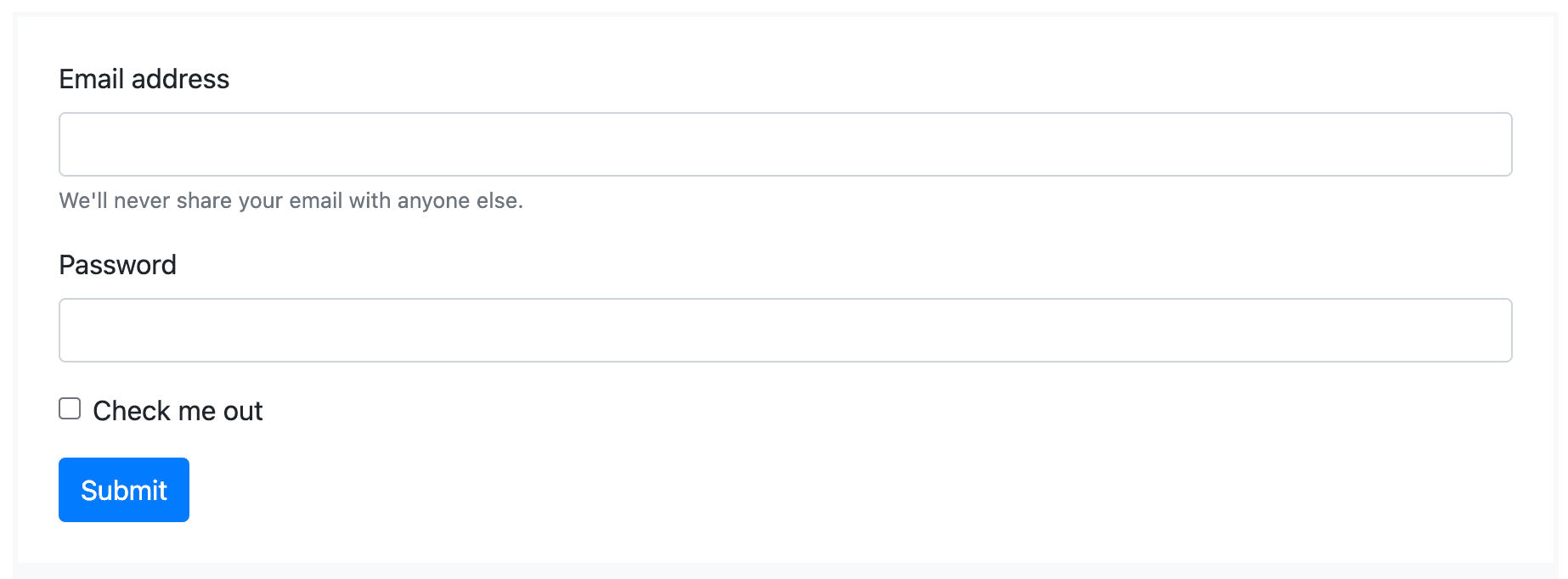 add form with label to make screen radar easier to understand